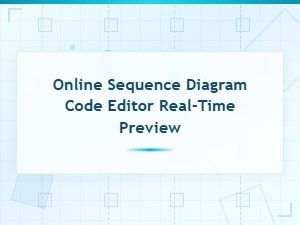 Online Code Editor for Sequence Diagrams with Real-Time Preview